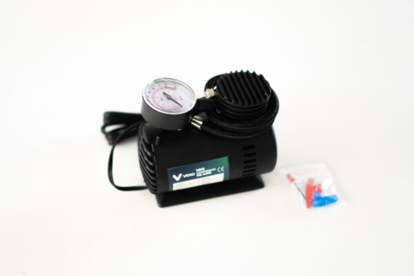 MINI COMPRESOR UNIV.12 V.250 PSI (VARIOS PICOS)